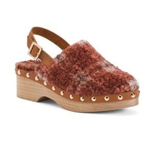 Kelsi Dagger NWOT Brooklyn Warehouse sherpa clogs